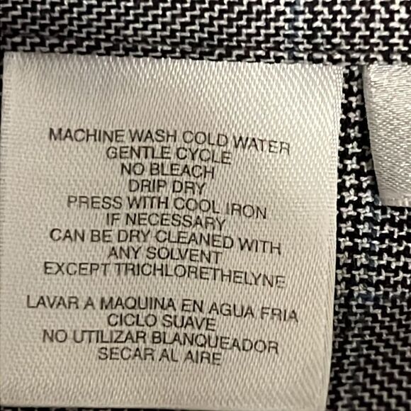 Nine West Black/Grey/White Plaid Trumpet A-Line Skirt Size 4 - Picture 11 of 11